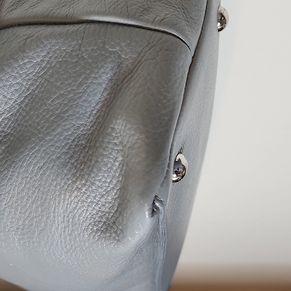 Authentic Michael Kors Genuine Leather Hamilton Weekender Bag TSA Travel Tote - Picture 12 of 15